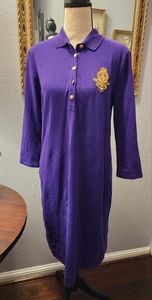 Lauren Ralph Lauren Shirt Dress  Size Large